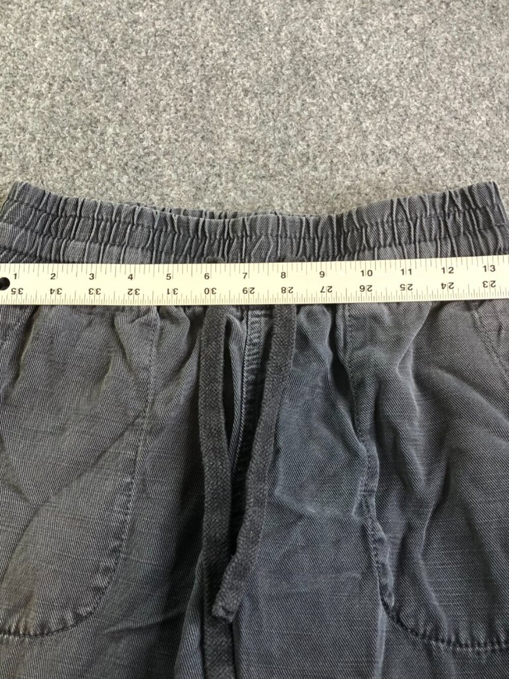 Zara Pants Mens Small Blue Lounge Cotton Lyocell Drawstring Pockets Jogger - Picture 6 of 11